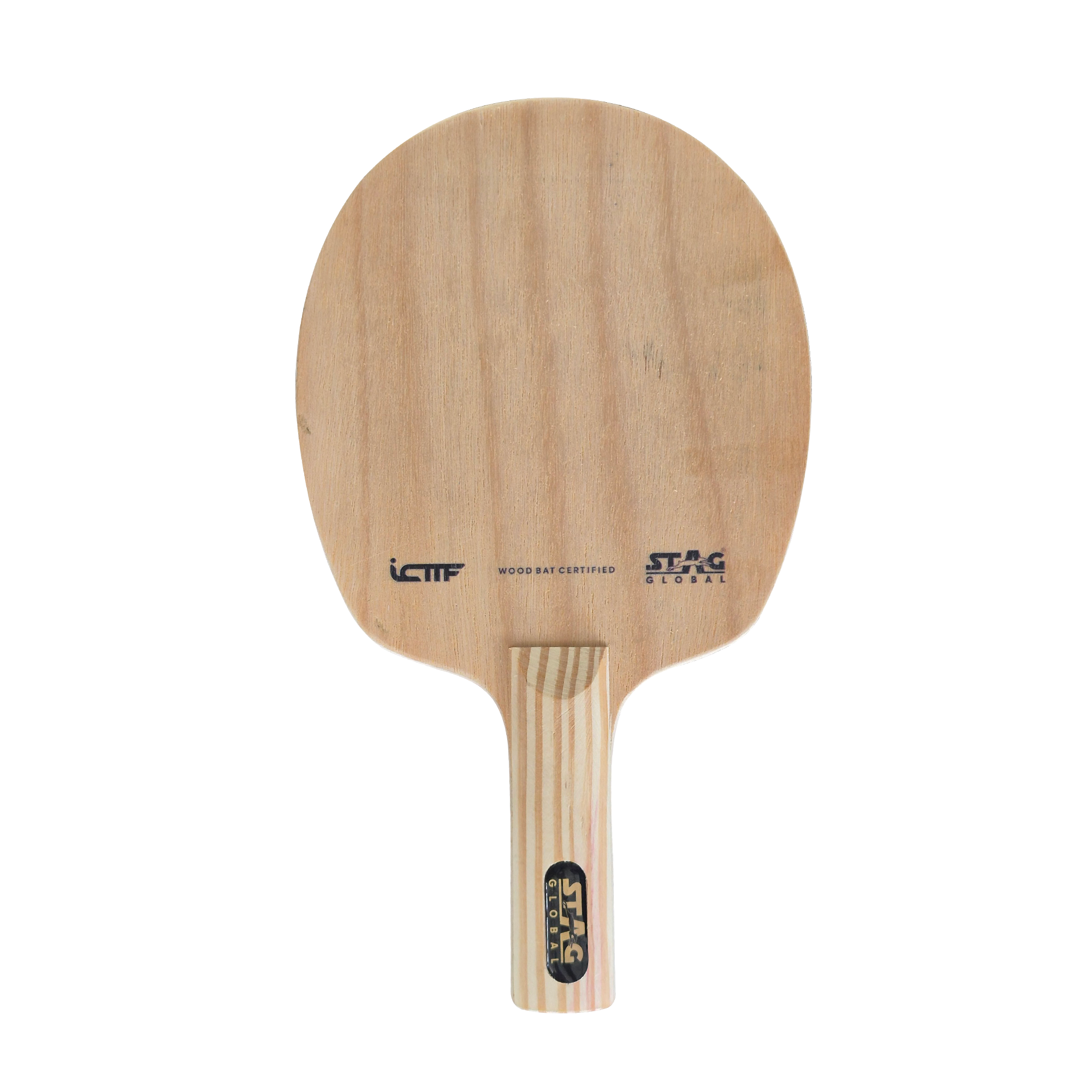 Stag Global ICTTF Approved Wooden Racket - 5.5mm Ply*